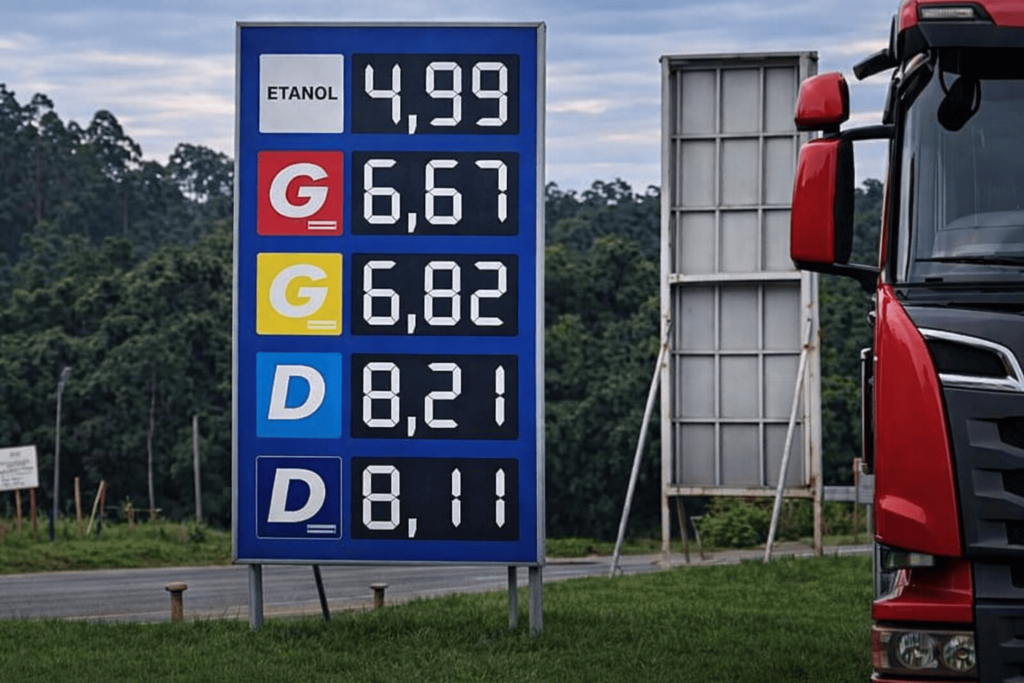 Alta no preço do diesel no Brasil