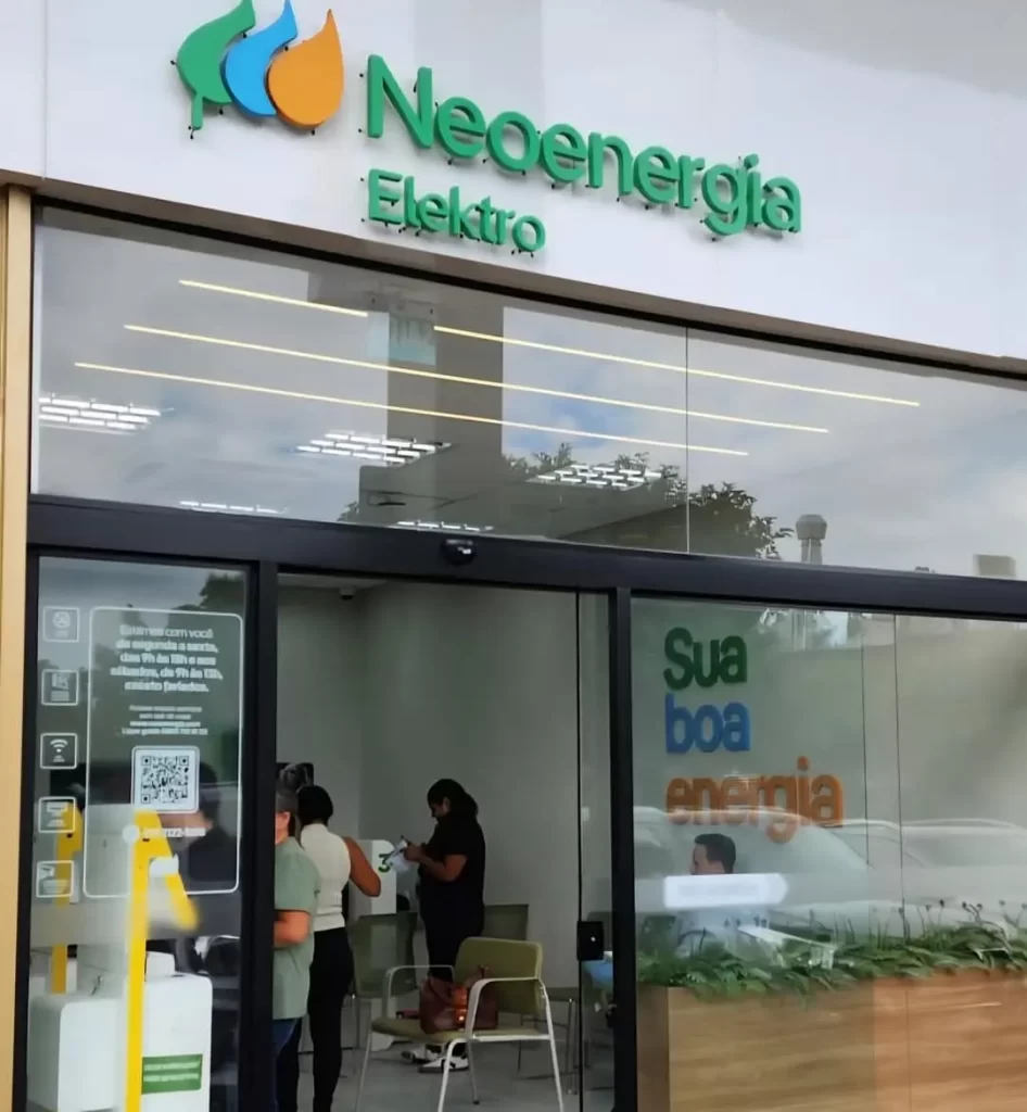 Ponto de atendimento da Neoenergia Elektro