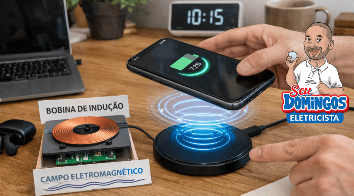 Tecnologia de carregamento sem fio para smartphones