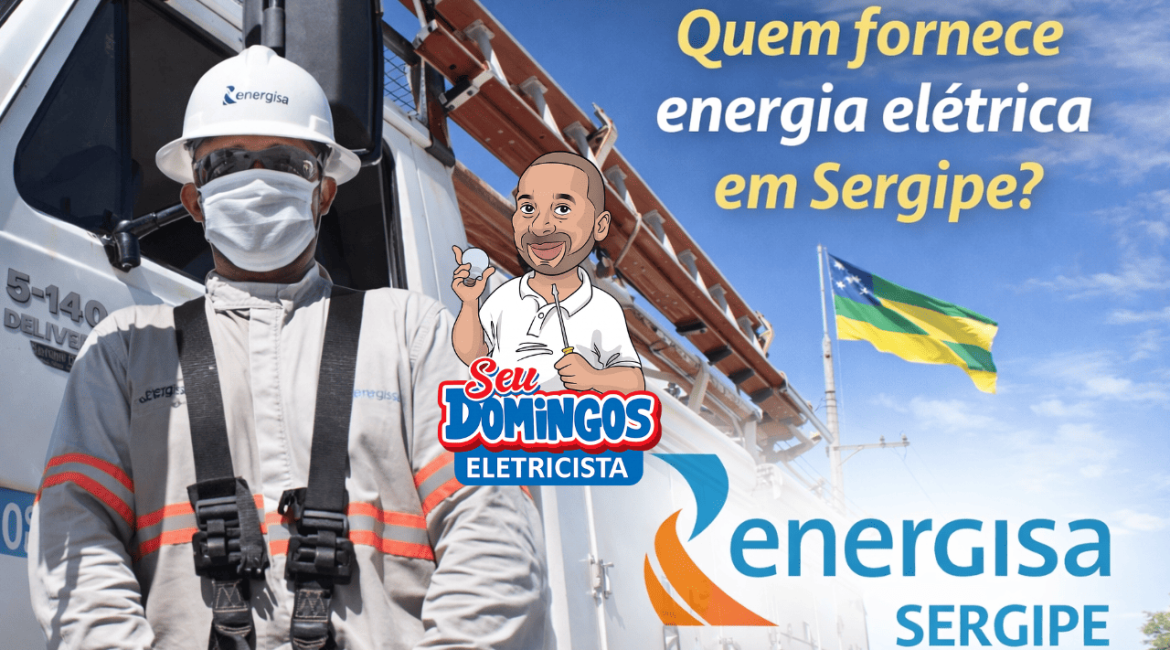 Trabalhador da Energisa em Sergipe atuando na rede elétrica