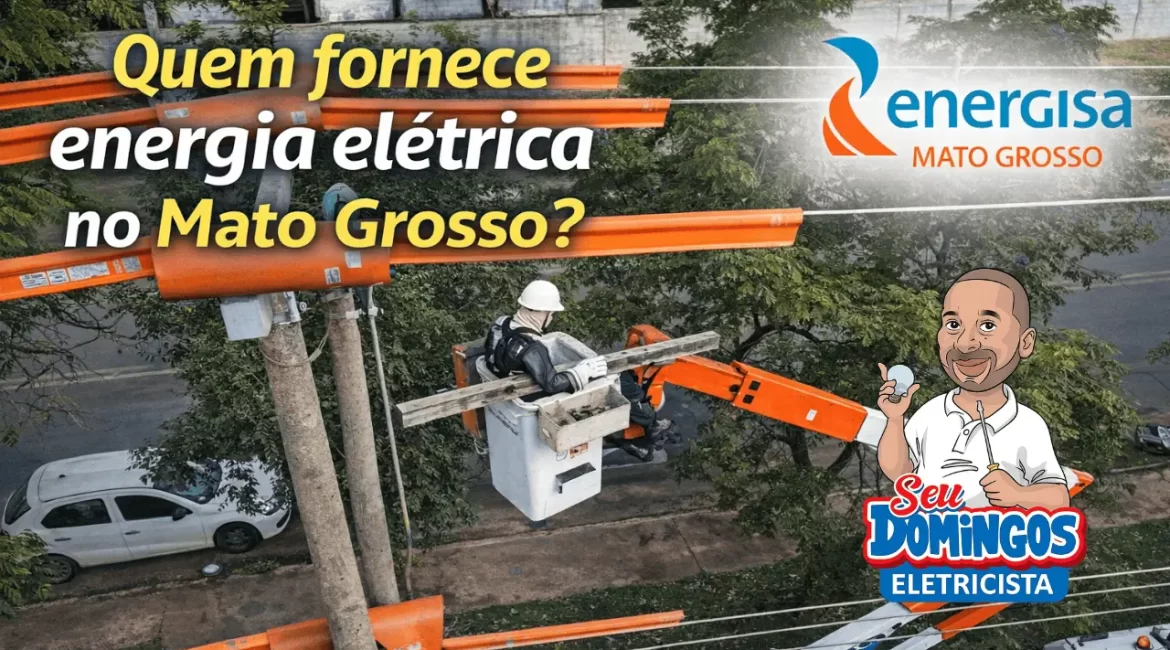 Equipe da Energisa Mato Grosso trabalhando na rede elétrica