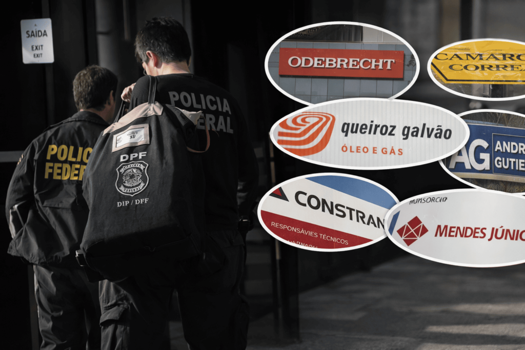 Construtoras nacionais Lava Jato com policia Federal