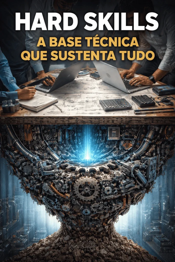 Profissionais aplicando base técnica em serviço elétrico