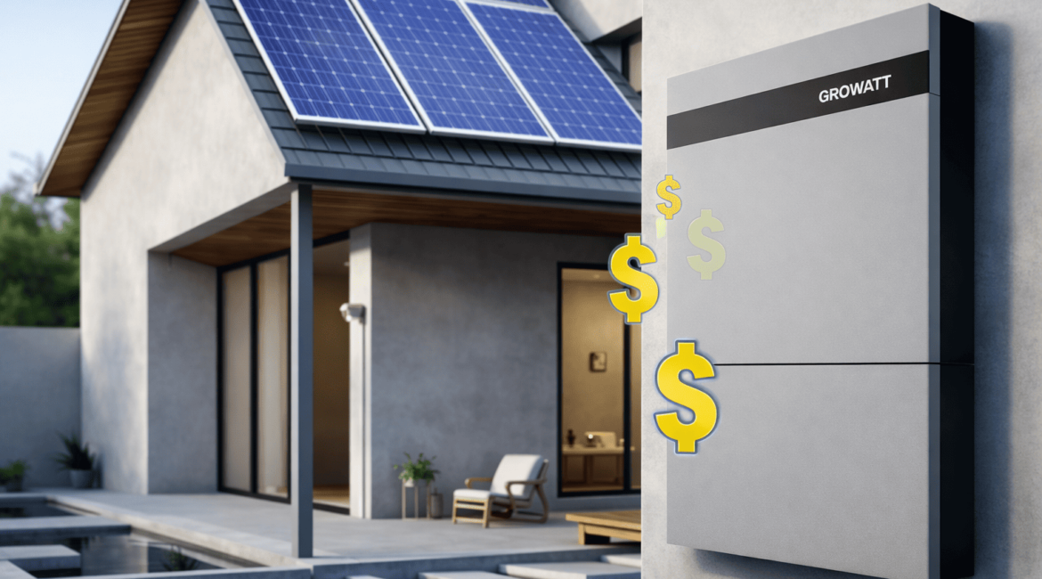 Bateria para armazenamento de energia solar