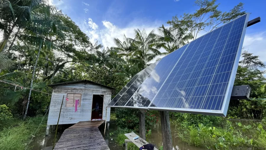 Energia solar na Ilha das Cinzas