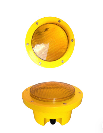 Sistema de sinalização luminosa em área de pouso para helicópteros