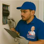 Eletricista fazendo Manutenção elétrica residencial - SEU DOMINGOS ELETRICISTA