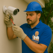 Instalação de Câmera de Segurança