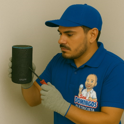 Instalação de Casa Inteligente com Alexa - SEU DOMINGOS ELETRICISTA