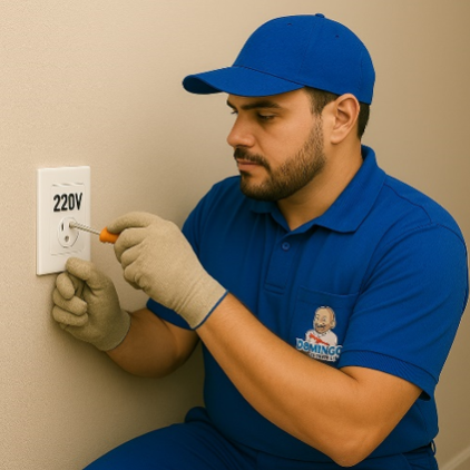 Instalação de Tomadas 220V - SEU DOMINGOS ELETRICISTA