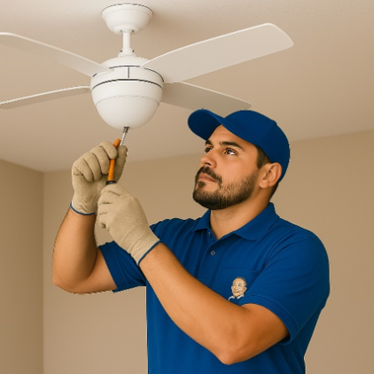 Instalação de Ventilador de Teto