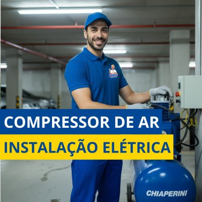 Instalação elétrica compressor de Ar - Seu Domingos Eletricista
