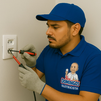 Reparos de Tomadas Elétricas - SEU DOMINGOS ELETRICISTA