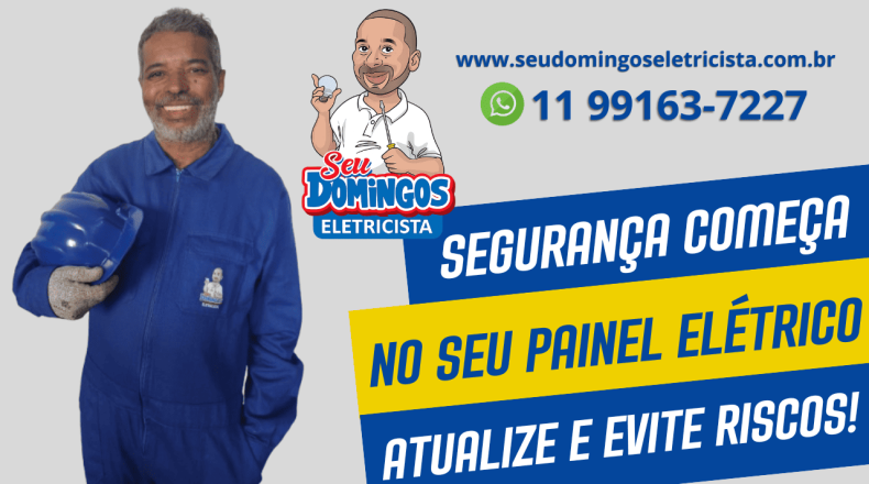 Valor da instalação elétrica residencial - SEU DOMINGOS ELETRICISTA (Proibida a reprodução)